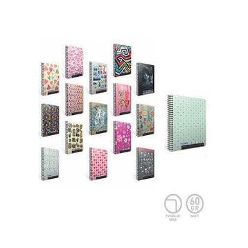 Gıpta Direct Spiralli Karton Kapak Çizgili A4 120 Yaprak Defter