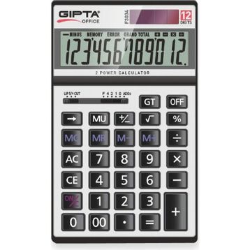 Gıpta F3034 12 Haneli Masaüstü Digit Hesap Makinesi