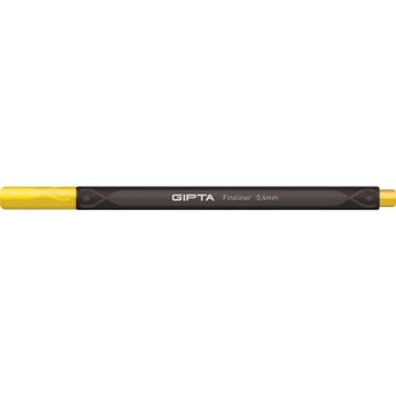 Gıpta Fineliner Sarı 0.4 mm Kalem