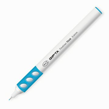 Gıpta Fineliner Thick 0.4 mm Mavi Kalem