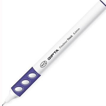 Gıpta Fineliner Thick 0.4 mm Mor Kalem
