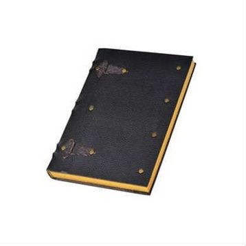 Gıpta Firenze 17x24 cm 160 Yapraklı Deri Kapaklı Çizgisiz Defter