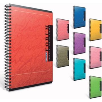 Gıpta Forum A4 96 Yaprak Spiralli Karton Kapak Çizgili Defter