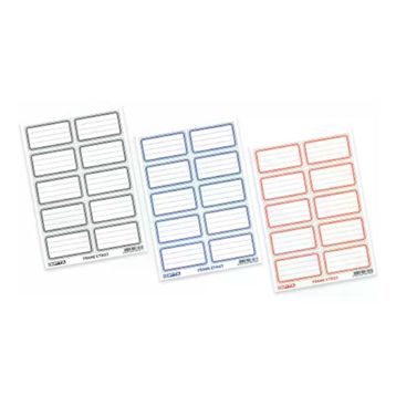 Gıpta Frame Lacivert 3 Yaprak Okul Etiketi