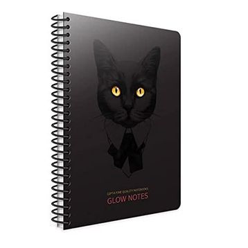Gıpta Glow Notes Spiralli Sert Kapak 120 Yaprak 19x26 Çizgili Defter