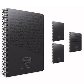Gıpta Headline A4-80 Yaprak Çizgili Spiralli Karton Kapaklı Defter