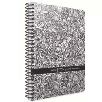 Gıpta Hope 19x26 100 Yaprak Kareli Spiralli Defter