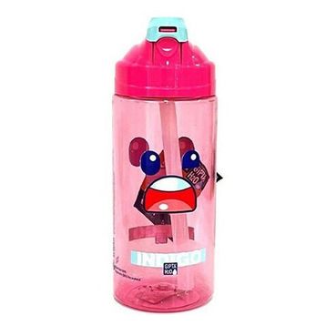 Gıpta İndigo Tritan Pembe 500 ml Pipetli Matara
