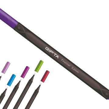 Gıpta K600009 Mor 0.4 mm Fineliner Kalem