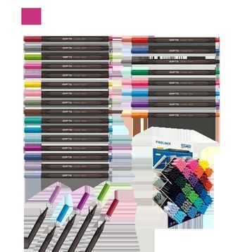 Gıpta K600026 Pembe 0.4 mm Fineliner Kalem