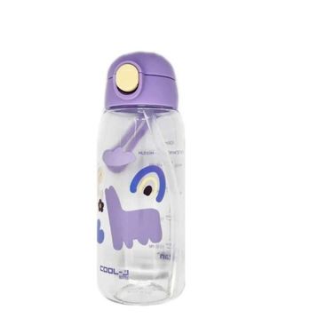 Gıpta K7551 Cool-J Medium Lila 600 ml Kilitli Tritan Matara