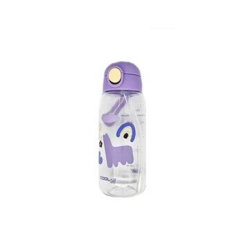 Gıpta K7551 Cool-J Medium Lila 600 ml Kilitli Tritan Matara