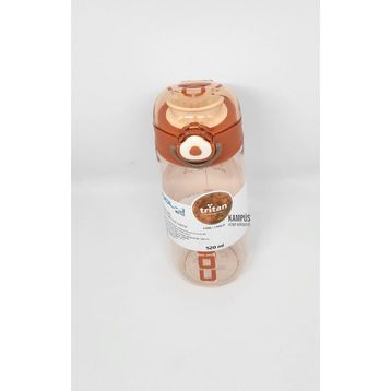 Gıpta K7553 Cool-J Hold 520 ml Kahverengi Askılı Kilitli Tritan Matara