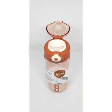 Gıpta K7553 Cool-J Hold 520 ml Kahverengi Askılı Kilitli Tritan Matara