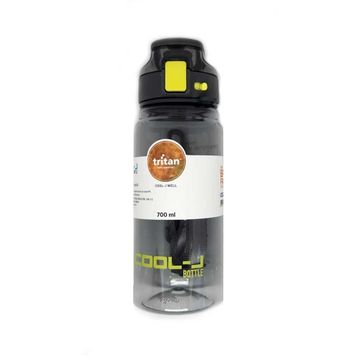 Gıpta K7558 Cool-J Well Siyah Yeşil 700 ml Askılı Kilitli Tritan Matara