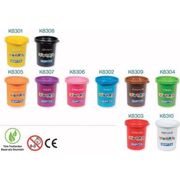 Gıpta K8308 Siyah 120 GR Oyun Hamuru
