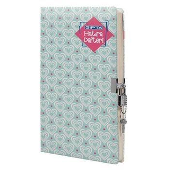 Gıpta Kilitli Ip Dikiş Sert Kapak 120 Yaprak 14 X 20 CM Hatıra Defteri
