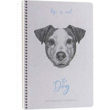 Gıpta Lıfe Is Cool Spiralli Sert Kapak 19X26 120 Yaprak Kareli Defter