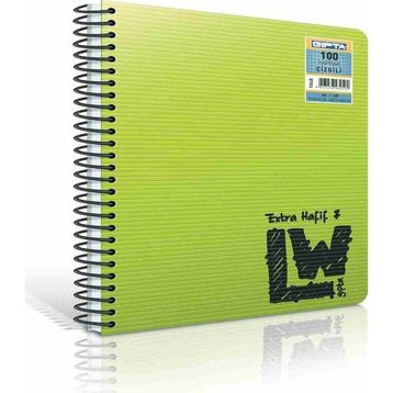 Gıpta LW A4 120 Yaprak Çizgili Defter
