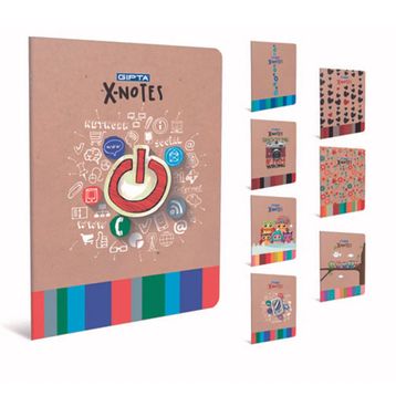 Gıpta My Notes A5 80 Yaprak Çizgili Spiralli Karton Kapak Defter