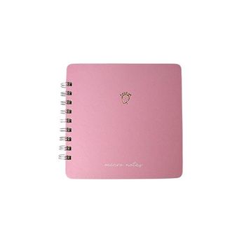 Gıpta Pastel Pembe Micro Notes 16x16 100 Yp Çizgili Defter