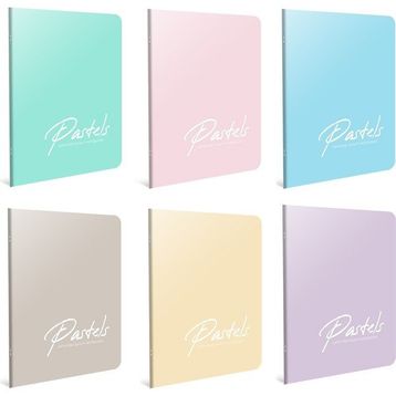 Gıpta Pastels A4 80 Yaprak Kareli Defter