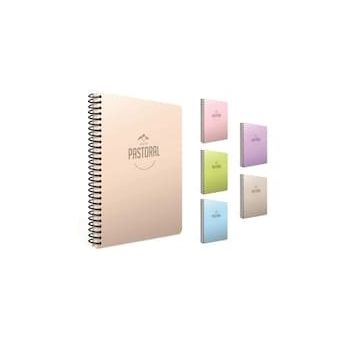 Gıpta Pastoral Spiralli A4 96 Yaprak Pp Kapak Kareli 5'li Defter