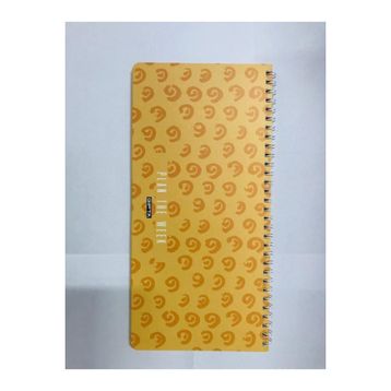 Gıpta Plan The Week Spiralli Haftalık Planlayıcı Turuncu Defter