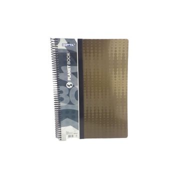 Gıpta Planet A4 80 Yaprak Çizgili Spiralli Kapak Defter