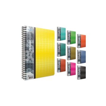 Gıpta Planet A4 80 Yaprak Çizgili Spiralli Kapak Defter