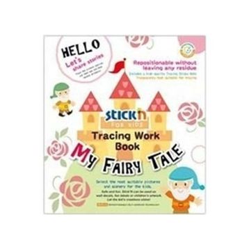 Gıpta Stickn Peri Masalı 20x15 cm 30 Sayfa Not Defteri