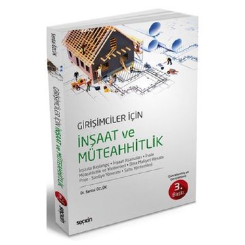 Girişimciler İçin İnşaat ve Müteahhitlik - Serdal Özlük
