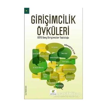 Girişimcilik Öyküleri - ODTÜ Genç Girişimciler Topluluğu