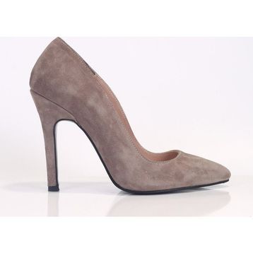 Girl Boss New York Sasha Bej Süet Kadın Stiletto