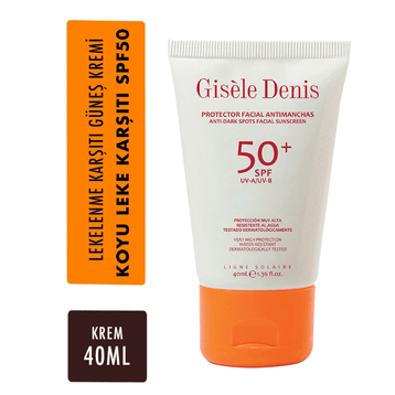 Gisele Denis 40 ml SPF50 Yüz İçin Leke Karşıtı Güneş Koruma Kremi