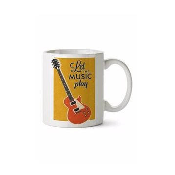 Gitar Saplı Kupa Bardak