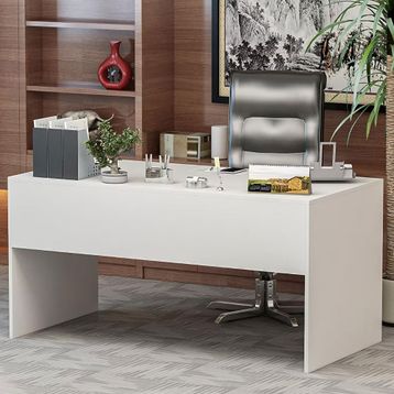 Givayo Beyaz Raven 150x74x75 cm Ofis Çalışma Masası