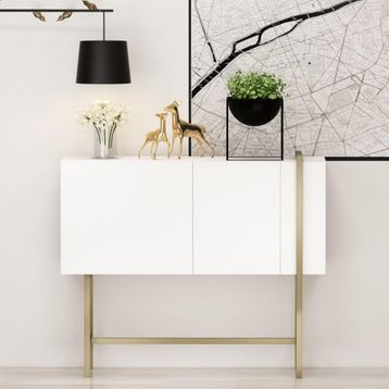 Givayo Marle Beyaz Konsol Dresuar