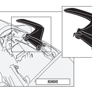 Givi 1132KIT Honda VFR 800 F 14-20 Yan Çanta Taşıyıcı Bağlantı Kiti