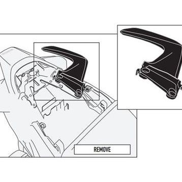 Givi 1132KIT Honda VFR 800 F 14-20 Yan Çanta Taşıyıcı Bağlantı Kiti