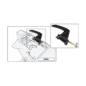 Givi 1132KIT Honda VFR 800 F 14-20 Yan Çanta Taşıyıcı Bağlantı Kiti
