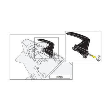 Givi 1132KIT Honda VFR 800 F 14-20 Yan Çanta Taşıyıcı Bağlantı Kiti