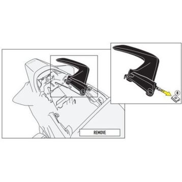 Givi 1132KIT Honda VFR 800 F 14-20 Yan Çanta Taşıyıcı Bağlantı Kiti