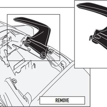 Givi 1132KIT Honda VFR 800 F 14-20 Yan Çanta Taşıyıcı Bağlantı Kiti