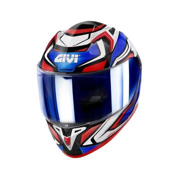 Givi 50.9 Atomic Beyaz Mavi Kırmızı Kask