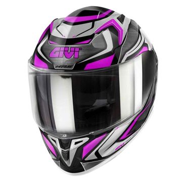 Givi 50.9 Atomic Lady Full Face Mor Siyah Motosiklet Kaskı