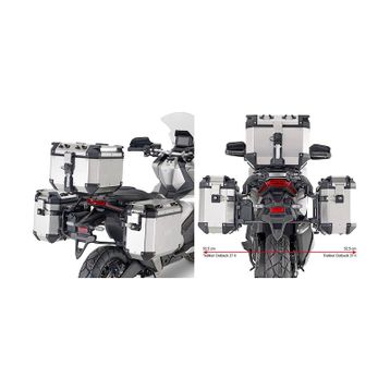 Givi PLO1188CAM Honda X-ADV 750 21 Yan Çanta Taşıyıcı
