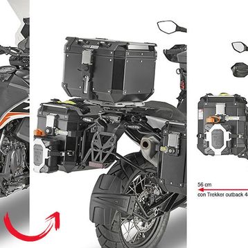 Givi PLOR7710CAM KTM 790 Adventure 19-20 - Adventure R 19-20 Yan Çanta Taşıyıcı