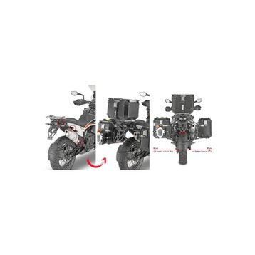 Givi PLOR7710CAM KTM 790 Adventure 19-20 - Adventure R 19-20 Yan Çanta Taşıyıcı