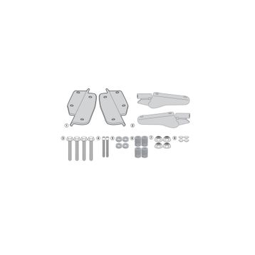 Givi SR1144 Honda CRF1000 Afrıca Twın 16-17 Arka Çanta Taşıyıcı
